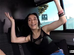 cabooses BUS - hot rock-hard rectal in the van with German amateur